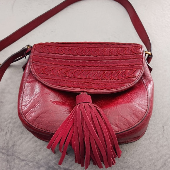 Fossil Emi wine leather crossbody bag - Picture 13 of 13